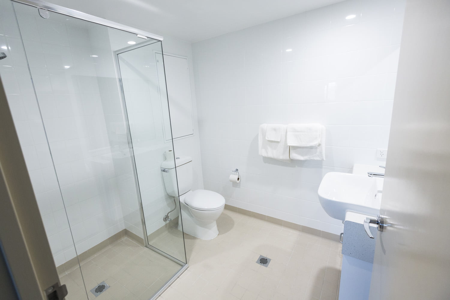 Studio rooms feature a private bathroom